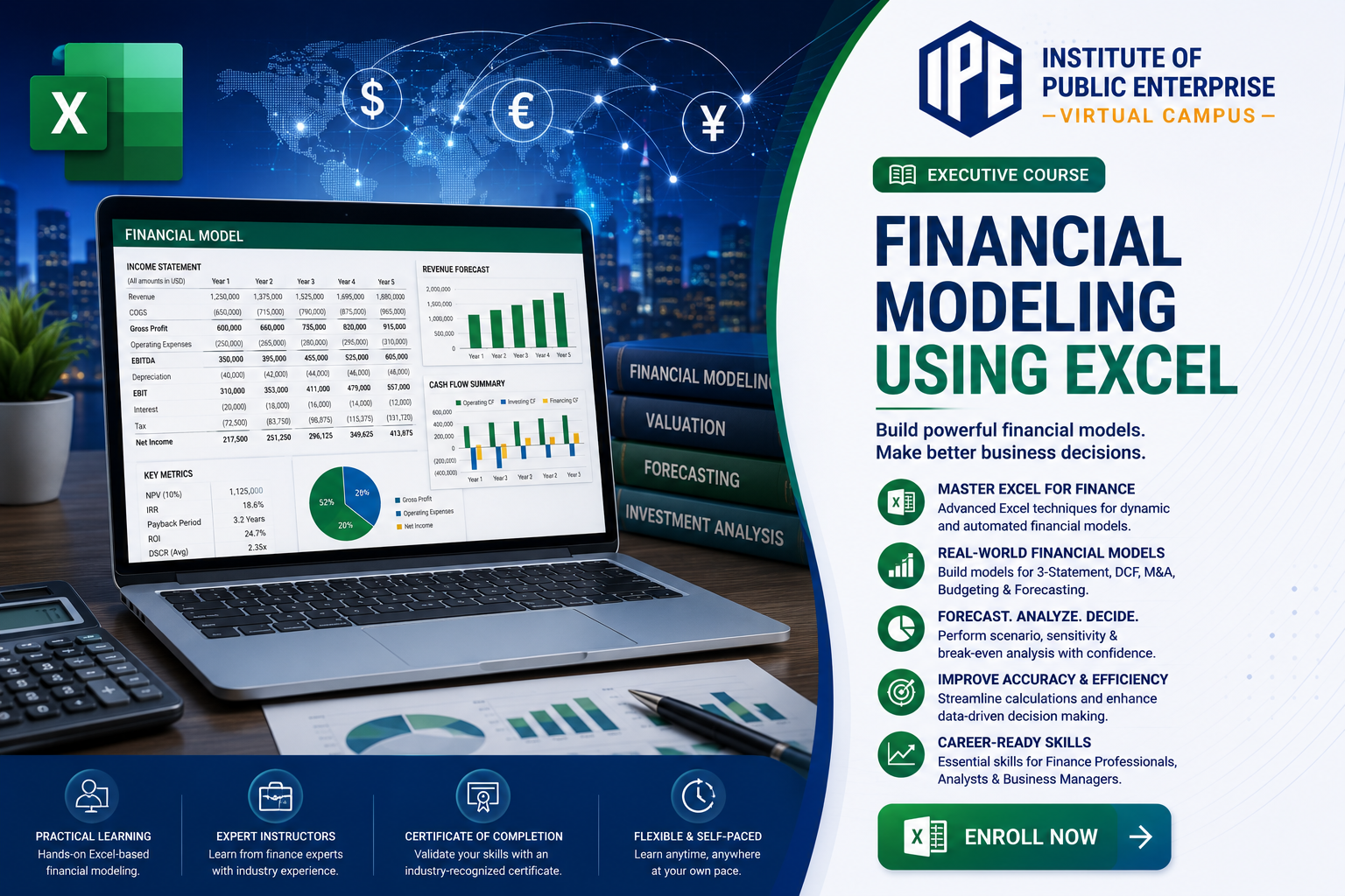 Financial Modeling using Excel C-105